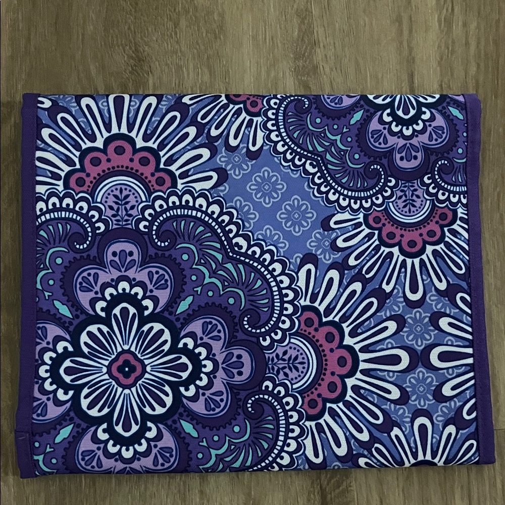 Vera Bradley paisley Jewelry Organizer home/travel - Picture 2 of 7